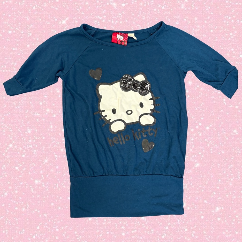 Y2K Hello Kitty Sequin Top